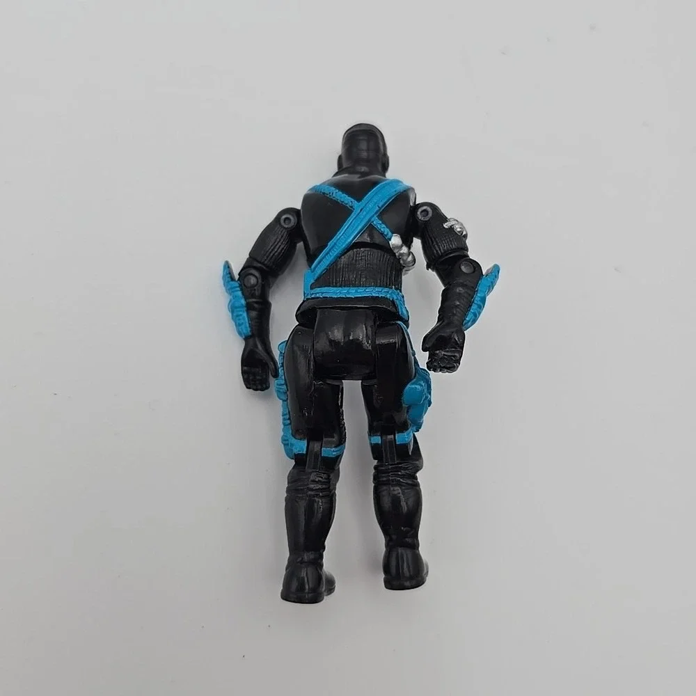 Vintage 1993 GI Joe Cobra Snake Eyes Series 12 V5 3.75" Action Figure G.I.Joe - Picture 2 of 2